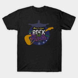 Rock in Rio - Music Festival in Rio de Janeiro Brazil T-Shirt